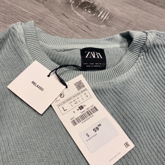 Mint mens sweater - Picture 3 of 3